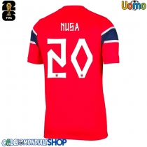 Maglie da calcio Norvegia Antonio Nusa #20 Prima Maglia Mondiali 2026  Manica Corta